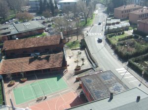 Il cortile dell'oratorio